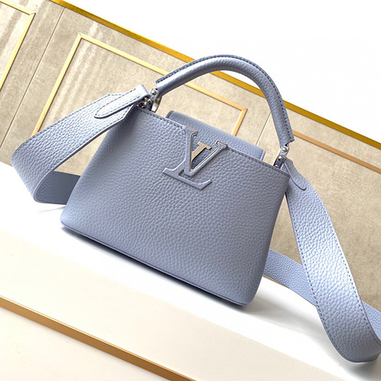 Louis Vuitton Capucines Mini Blue M55985
