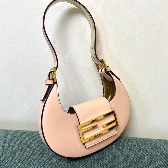 Fendi Cookie Leather Mini Bag Pink F8556