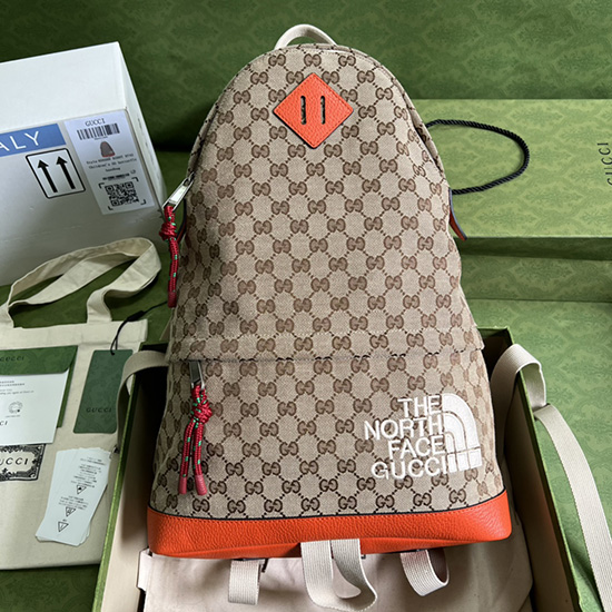 Gucci x The North Face GG canvas backpack 650288