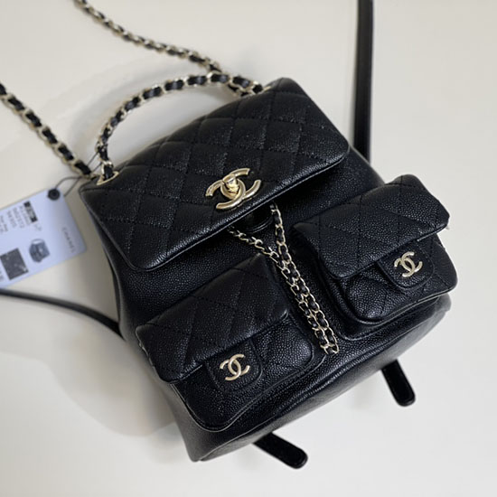 Chanel Backpack Black AS3860