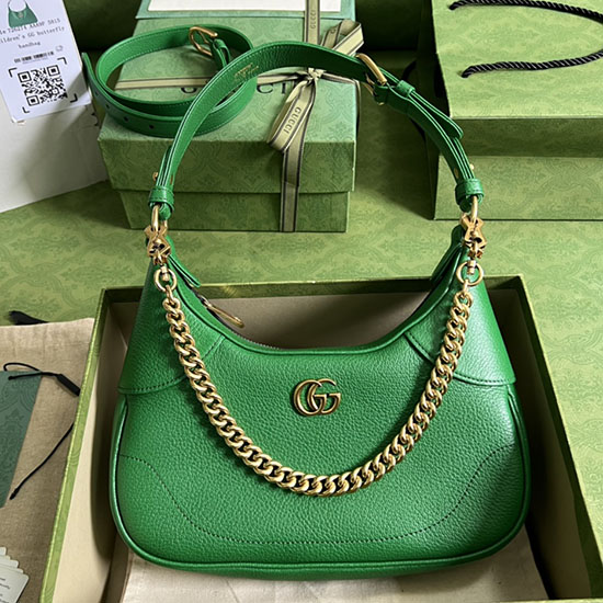 Gucci Aphrodite Small Shoulder Bag Green 731817
