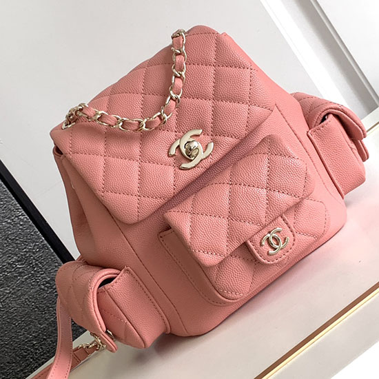 Chanel Small Backpack Pink AS4399