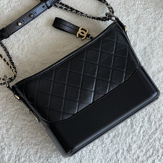 Chanel Gabrielle Medium Hobo Bag Black A91521