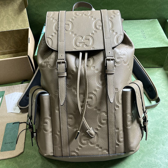 Gucci Jumbo GG Backpack Green 625770
